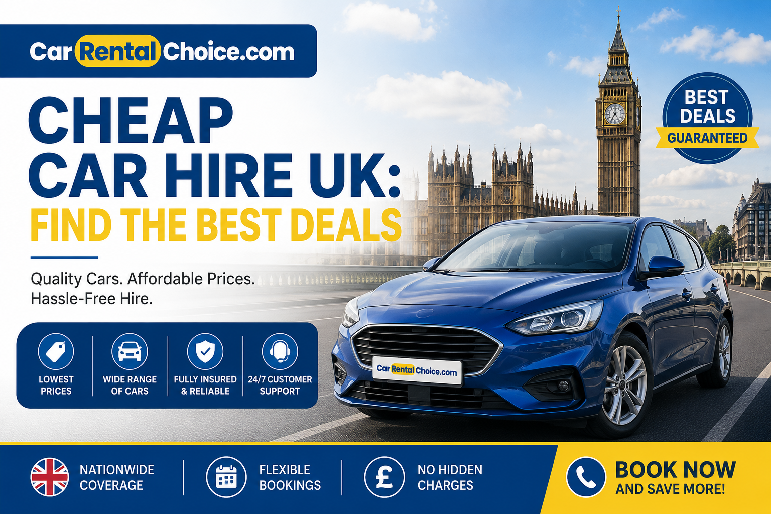 Cheap Car Hire UK: Find the Best Deals