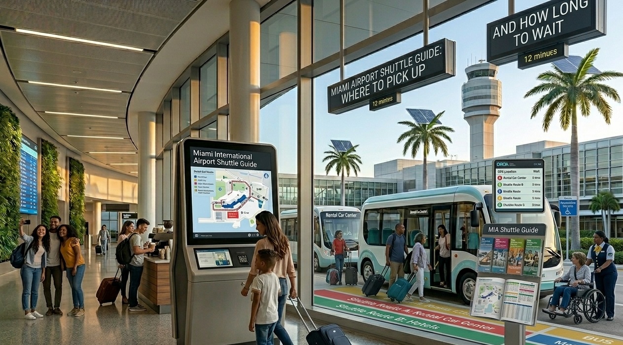 Miami Airport Car Rental Shuttle Guide: Where to Pick Up and How Long to Wait